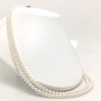 ショッピング真珠 真珠 ネックレス パール 淡水真珠 真珠ネックレス パールネックレス 5.0-5.5mm 73277