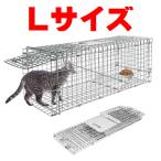 捕獲器 猫 アニマルトラップ トラップ Lサイズ イタチ 駆除 捕獲 踏板式 捕獲機 動物 罠 鼠 保護 庭 畑 餌 農業 アニマルキャッチャー