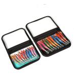 送料240円 エギング 10本セット 3.5号 ラトル内臓 全身夜光タイプ 蛍光 エギ 餌木 釣り フィッシング ケース イカ釣り