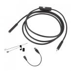  микро scope эндоскоп 6LED USB подключение end scope 7mm 2m кабель android Android смартфон соответствует водонепроницаемый LED свет 