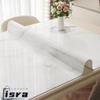 テーブルクロス 大理石調レザーの�