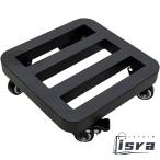 移動 植木鉢台 重量物を移動するための車輪付きベースパレットラック、厚くする 鉄製 植木鉢台 鉢置台 鉢受プレート 花台 キャスター付き ストッパー機能付 置き