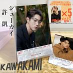 中国俳優シューカイ（許凱）の週めくりカレンダー2025年！【ポストカード5p付き】