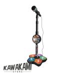 ショッピングカラオケ キッズスタンドマイク 子供用 カラオケマイク おもちゃ リアル 対応 音楽プレイヤー スマートフォン 接続 カラオケ機器 誕生日プレゼント