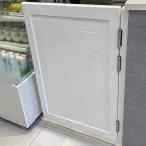 ショッピング材 カフェドアーズ スイングドア ホワイト シングル スイング ドア、ステンレス鋼の蝶番が付いているカスタマイズ可能な無垢材のカフェ ドア、カウンター エントラ