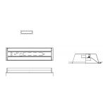  беж скользящий прибор корпус TENQOO. включено 20 форма W190 style свет LEER-21902-LD9