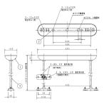 吊具用パイプ1000mmタイプ(1組入) FK71002W