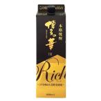 麦焼酎 25度 博多の華 Ｔｈｅ Ｒｉｃｈ 麦 パック 1800ml 1.8L 6本  1ケース