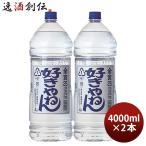 金宮 好きやねん 25度 4000ml 4L ペット 2本 キンミヤ 焼酎 甲類焼酎 宮崎本店