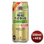 ショッピング創 チューハイ  宝 焼酎ハイボール 強烈白ぶどうサイダー割り 500ml × 2ケース / 48本