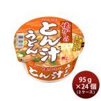 本州送料無料　ヤマダイ ニュータッチ 懐かしのとん汁うどん 95g × 2ケース / 24個 即席麺 インスタントラーメン 新生活 のし・ギフト対応不可