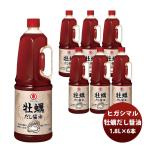 東丸 牡蠣だし醤油 1800ml 1.8L×6本 ヒガシマル