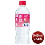 サントリー 豊潤もも＆サントリー天然水 冷凍兼用 540ml × 1ケース / 24本