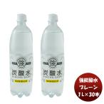 友桝 強炭酸水 １Ｌ ＰＥＴ 1L × 2ケース / 30本 炭酸水 プレーン 人気 刺激 割り材 飲料 料理 健康 美容 アレンジ