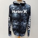 Hurley ハーレー 長袖 パーカー Hooded Sweatshirt, Hoodie MKH2LY20 グラフィック総柄プリント 両袖ロゴ フルジップパーカー ランニングウ 10031119