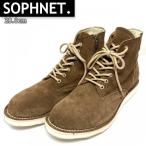 SOPHNET. ソフネット ショートブーツ ブーツ Boots Short Boots 16AW レースアップ ブーツ サイドジップ SOPH‐167148 vibram ソール 10035094