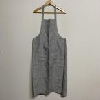 fog linen work フォグリネンワーク エプロン ファッション小物 Apron リネン ストライプ スクエアクロス エプロン 10035634