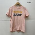 TMT ティーエムティー 半袖 Tシャツ T Shirt  buy buy BABY ロゴ Tシャツ ダメージ加工 10074402