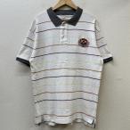 LRG エルアールジー 半袖 ポロシャツ Polo Shirt ワッペン ロゴ 刺繍 ボーダー柄 10082010