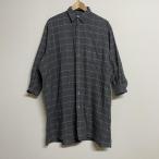 ショッピングINDIVIDUALIZED INDIVIDUALIZED SHIRTS インディビジュアライズドシャツ 長袖 シャツ、ブラウス Shirt, Blouse コットン グラフチェック 長袖 ワイドシャツ 10093609