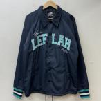 LEFLAH レフラー ジャンパー、ブルゾン ジャケット、上着 Jacket ナンバリング アーチロゴ 中綿 ナイロン コーチ 10107436