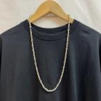 USED 古着 ネックレス、ペンダント アクセサリー Accessory Necklace, Pendant Silver シルバー 925 ロング チェーン ネックレス 10117466
