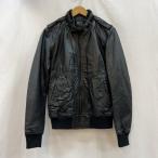 HYSTERIC GLAMOUR ヒステリックグラマー レザージャケット ジャケット、上着 Jacket レザー シングル ライダースジャケット 10120456