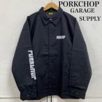 USED 古着 ジャンパー、ブルゾン ジャケット、上着 Jacket PORKCHOP GARAGE SUPPLY ポークチョップ MASH UP KOBE 20th 別注 コーチジャケッ 10127193