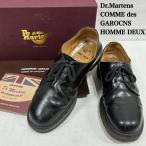 ドクターマーチン COMME des GARCONS HOMME DEUX MIE 1461 12284003 3ホール レースアップ レザー シューズ UK:9 10134551 10134551