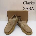 クラークス ZARA ワラビー スエード ローファー 26.5cm 10136541 10136541