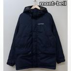 モンベル 1101443 GORE-TEX ゴアテックス パウダーランドパーカ 800FP ダウン ジャケット 紺 ネイビー S 10140367 10140367