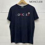モンクレール 22ss ロゴ ラバー プリント クルーネック Tシャツ H10918C00043 8390T M 10140706 10140706