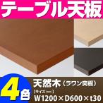 テーブル天板 天然木 ラワン突板 ストライプウッドテープ巻き T-0040 W1200×D600×t30 ／ テーブル 天板 パーツ テーブル天板 机 DIY