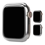 ショッピングアップルウォッチ カバー Apple Watch Series 9/8/7 カバー/ケース ステンレスバンパー 41mm/45mm かっこいい アップルウォッチ シリーズ9/8/7 バンパーカバー ステンレスフレーム