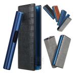 glo Hilo Plus ケース カバー PUレザー クロコダイル調 収納 電子たばこ 電子タバコ アイコスカバー 保護ケース BAT グロー ヒーロ プラス 充電対応