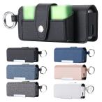 IQOS ILUMA i PRIME / PRIME ケース カバー PUレザー カラビナ付き ソフトカバー 電子たばこ 電子タバコ アイコス カバー 保護ケース アイコス イルマ i