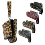 IQOS ILUMA i / IQOS ILUMA ケース カバー ヒョウ柄 ストラップ付き PUレザー ソフトカバー 電子たばこ 電子タバコ アイコスカバー 保護ケース アイコス