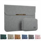 Surface Laptop 3/4 15 インチ ケース/カバー レザー 電源収納ポーチ付き セカンドバッグ型 おしゃれ サーフェス ラップトップ3/4 15 インチ カバン型