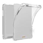 XTEINK X4 電子書籍リーダー クリアケース 4.3インチ 耐衝撃 カバー 透明 TPU ソフトケース 角 保護 コーナーバンパー おすすめおしゃれ