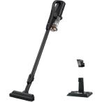 日立 掃除機 コードレス スティッククリーナー 強力パワー 軽量 1.1Kg 自走式 PV-BL1A2 ラクかるスティック 日本製 ブラック ハンディクリーナー スタンド付き