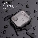 防水 アップルウォッチ カバー おしゃれ 10 9 8 7 SE 保護カバー ガラス付 40mm 41mm 42mm 44mm 45mm 46mm