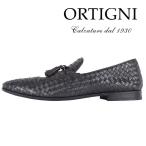 ORTIGNI（オルティーニ） 革靴 01.0360 イントレチャート ネイビー 44 11132 【A11133】