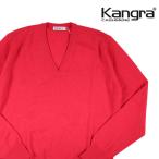Kangra（カングラ） Vネックセーター 1IK8003 ピンク 52 16011 【W16012】
