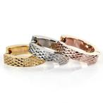 Yahoo! Yahoo!ショッピング(ヤフー ショッピング)（片耳用） フープピアス ステンレス 3mm×15mm メンズ SUS316L ダイヤカット C シンプル 中折れ 金属アレルギー対応（ND）