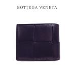 プレゼント ボッテガヴェネタ 二つ折り財布 BOTTEGAVENETA 649605 VBWD28838 イントレチャート カーフスキン 一粒万倍日 天赦日 (t75)