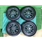 ショッピングスタッドレスタイヤ DOS ディーオーエス 14x5.5JJ +45 PCD100 4H BS VRX 175/70R14 2019年製 スタッドレスタイヤ・アルミホイール 4本セット SET(7)  EM