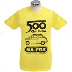 フィアット FIAT 500 CLUB ITALIAオフィシャル2025スタッフTシャツ 12015