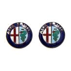  Alpha Romeo 15mm3D эмблема (2 шт. комплект ) 13302