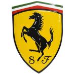 スクーデリア フェラーリエンブレムホーローサインボード(XL)　16744