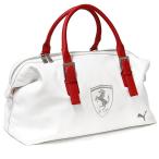 フェラーリ純正 ボストンバッグ(ホワイト) by PUMA　20057